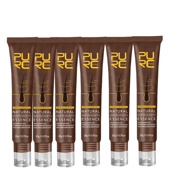 Promote Healthy Hair Growth with PURC 8PCS Hair Growth Products - Charm Trove