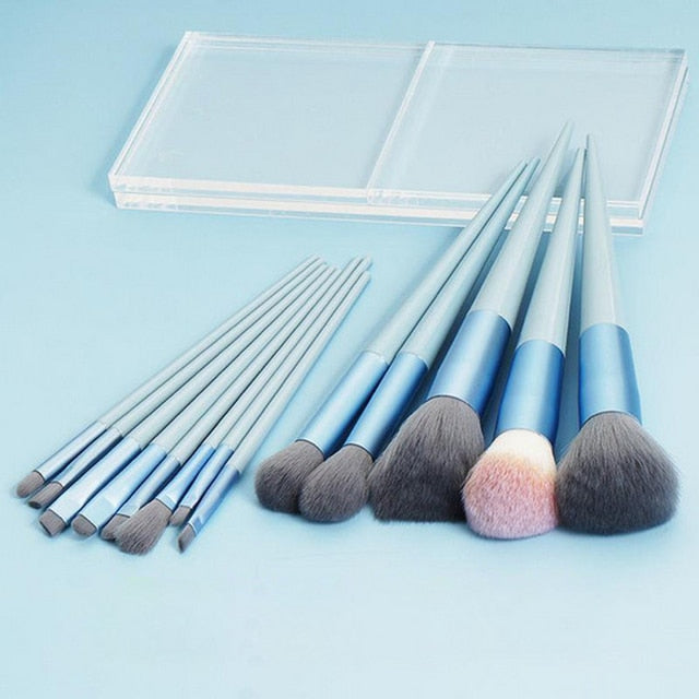 13 Pcs Makeup Brushes Set - Charm Trove