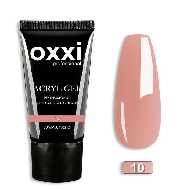 OXXI 30ml Acryl Gel Semi-permanent Poly Nail Gel - Charm Trove