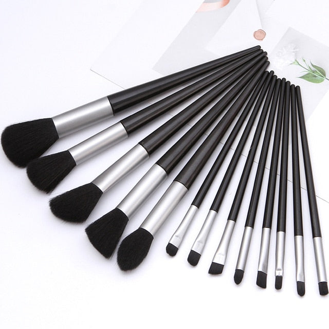 13 Pcs Makeup Brushes Set - Charm Trove