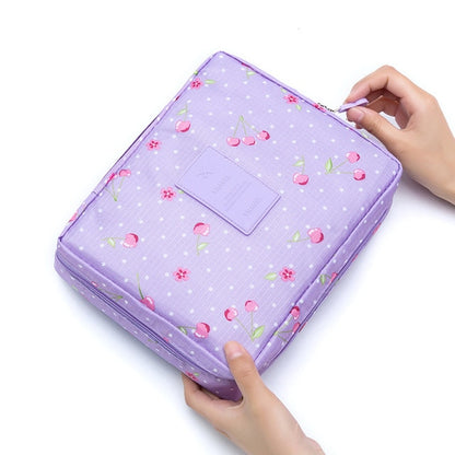 High Capacity Outdoor Girl Makeup Bag - Charm Trove