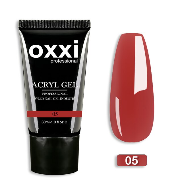 OXXI 30ml Acryl Gel Semi-permanent Poly Nail Gel - Charm Trove