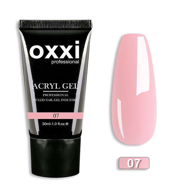 OXXI 30ml Acryl Gel Semi-permanent Poly Nail Gel - Charm Trove