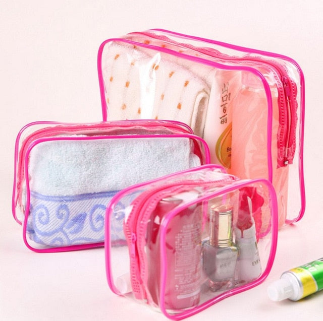 PVC Cosmetic Bag - Charm Trove