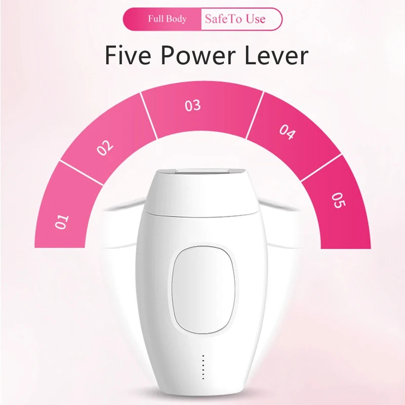 IPL Laser Epilator Women Electric Laser Hair Removal Pulsed Light Photoepilator Machine Hair Remover Permanent For Facial Body