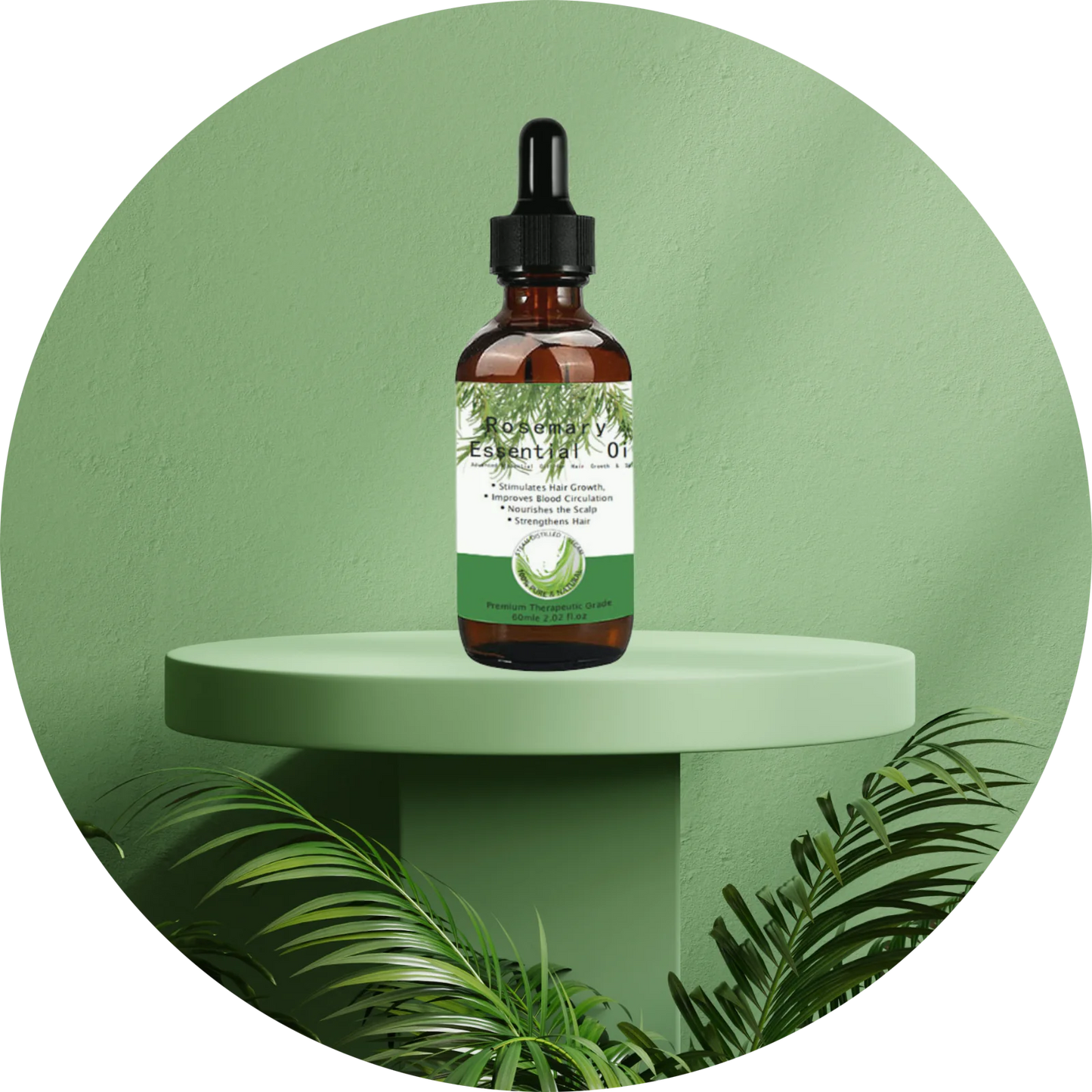 Rosemary Hair Oil - Charm Trove