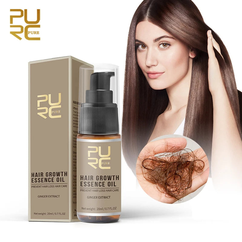 PURC Hair Oil Scalp Treatments Prevent Hair Loss Thinning Hair Growth Products Hair Care