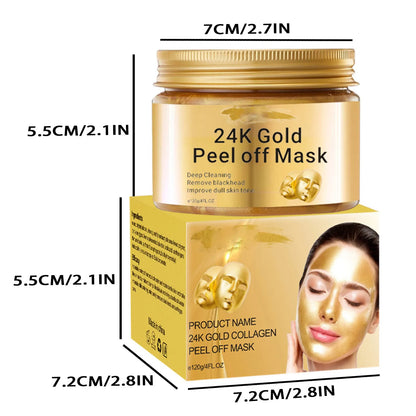 Enzyme Peel-Off Mask Clean Pores Exfoliate Absorb Black Oil And Acne Gentle Facial Cleansing Mask Smearable Enzyme Mask 120g