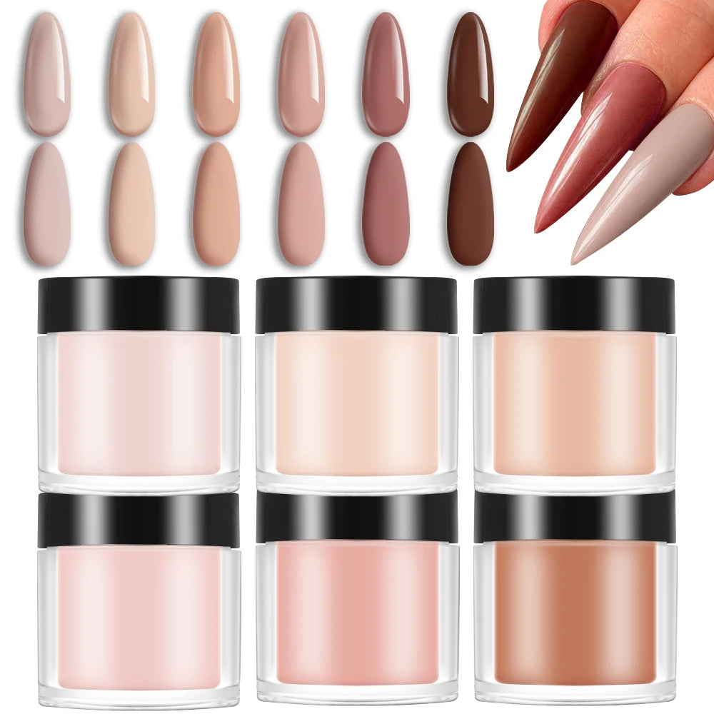 Nude Acrylic Nail Powder Set