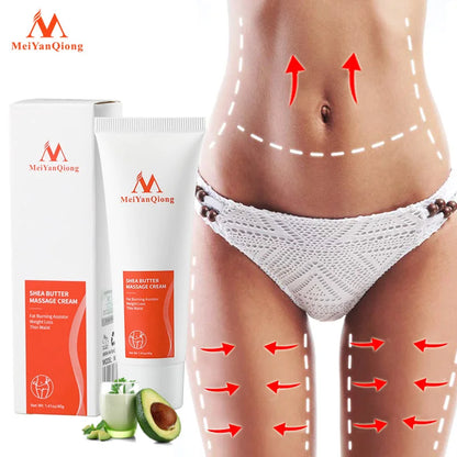 Body Slimming Cream Lose Weight Slimming Cellulite Massage Cream Health Promote Fat Burn Thin Waist Stovepipe Body Care Cream