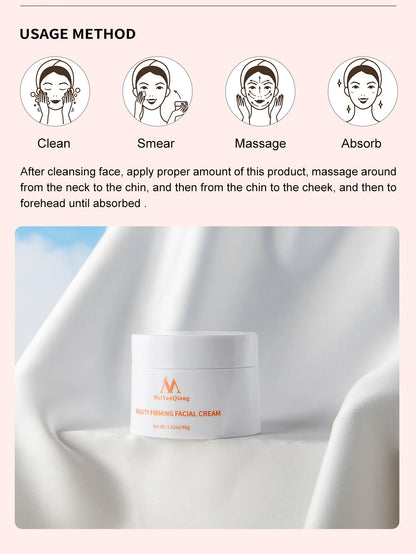 Face Slimming Cream Lifting Facial Skin Firming Elasticity Jaw Line Delicate Whitening Cream Anti-aging Fade Fine Lines