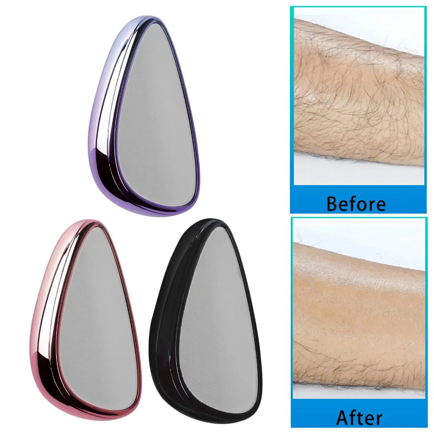 Hair Remover Reusable Drop Shape Upgraded for Men and Women Hair Eraser for Hair Removal Hair Removal Tool