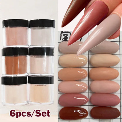 Nude Acrylic Nail Powder Set