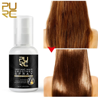 PURC-Morocco Argan Oil for Women, Hair Repair Treatment, Instant Smoothing, Straightening, Anti Hair Loss, Hair Care Product