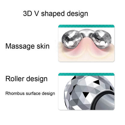 Face Massage Roller Face Roller Massager Face Lifting Tightening Neck Massage Instrument Skin Care Tool Massager Roller Massager