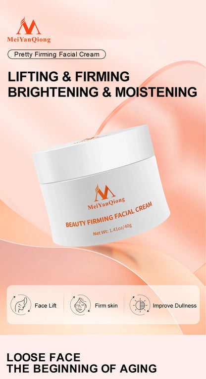 Face Slimming Cream Lifting Facial Skin Firming Elasticity Jaw Line Delicate Whitening Cream Anti-aging Fade Fine Lines