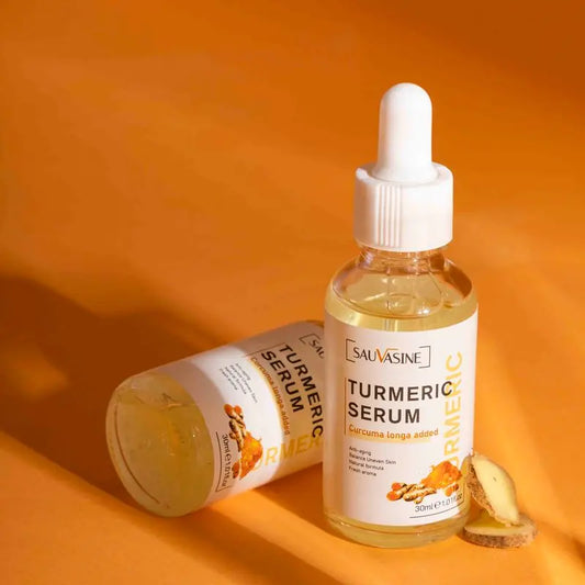 Natural Glow Serum: Turmeric Infused Skincare Solution - Charm Trove