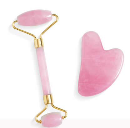 Rose Resin Face Massage Roller - Charm Trove