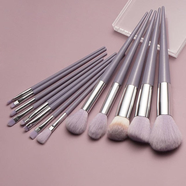 13 Pcs Makeup Brushes Set - Charm Trove