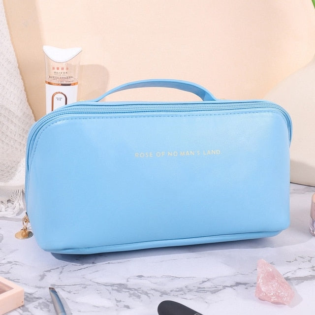 PU Pillow  Outdoor Makeup Bag - Charm Trove