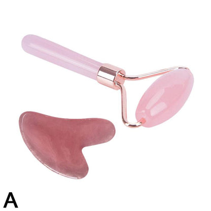 Rose Resin Face Massage Roller - Charm Trove