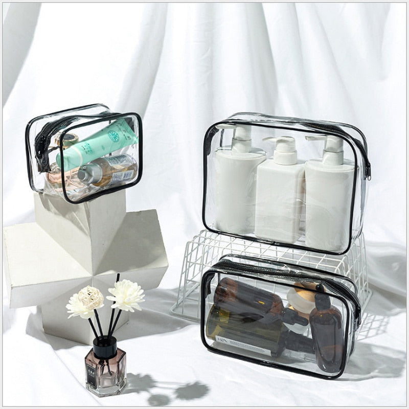 PVC Cosmetic Bag - Charm Trove