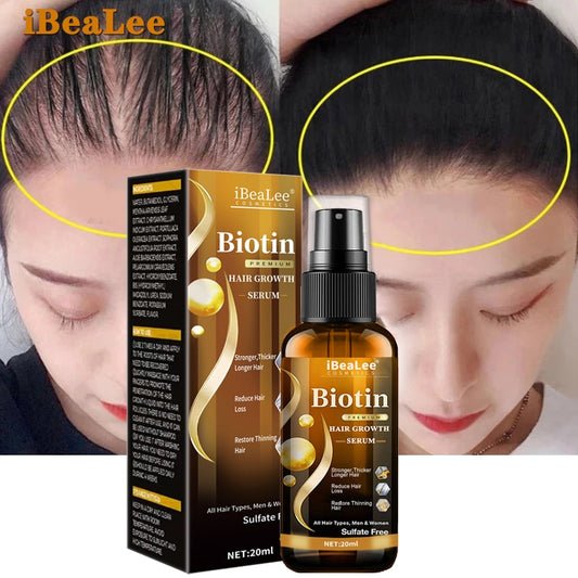 iBeaLee Hair Growth Products Biotin Anti Hair Loss Spray - Charm Trove