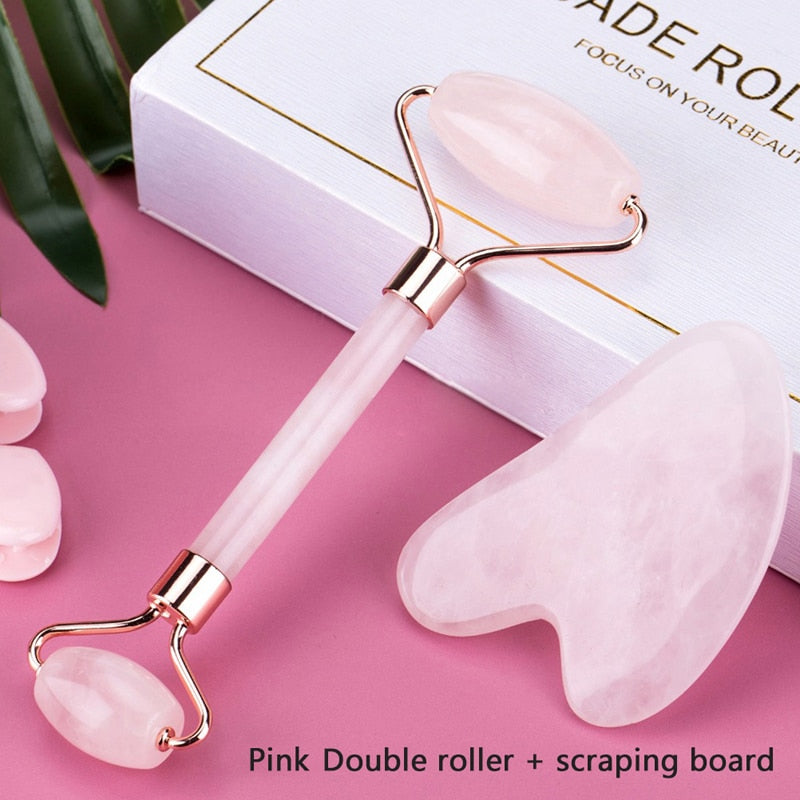 Gua Sha Board Face Roller - Charm Trove