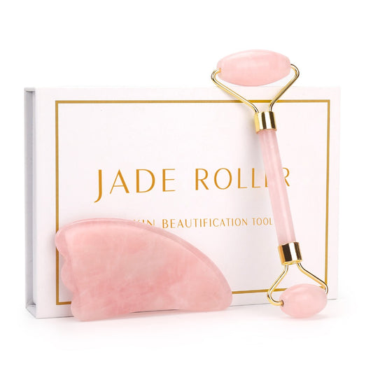 Jade Roller Facial Massager - Charm Trove