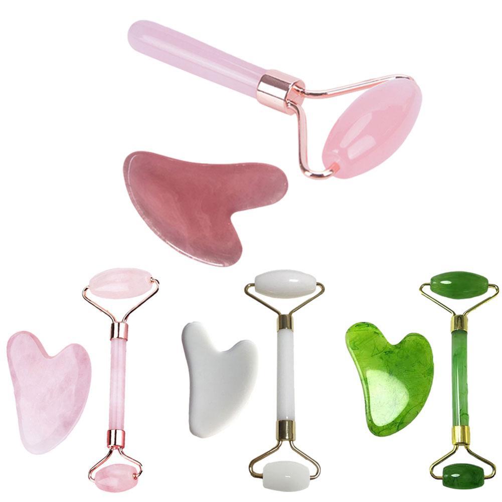 Rose Resin Face Massage Roller - Charm Trove