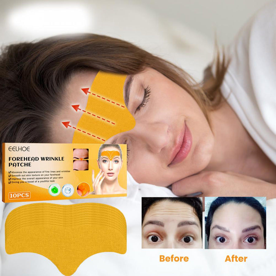 Revitalize Your Skin with Hydrolyzed Collagen Forehead Wrinkle Patches