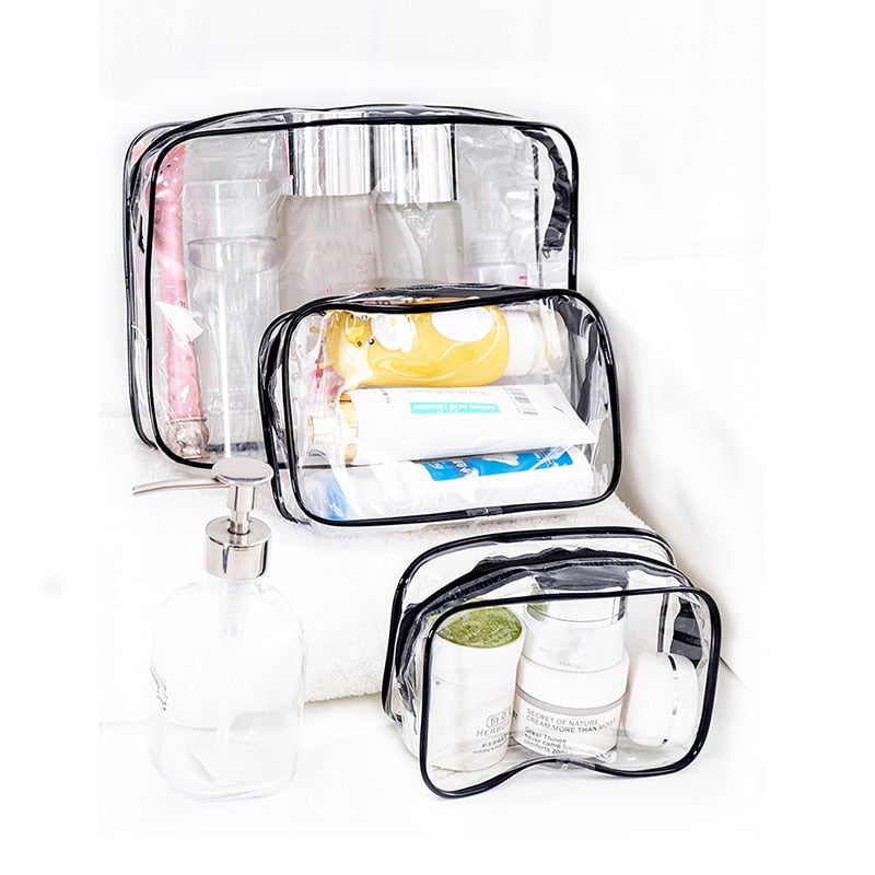 PVC Cosmetic Bag - Charm Trove