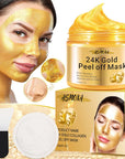 Reveal Radiant Skin with 24K Gold Peel Off Mask