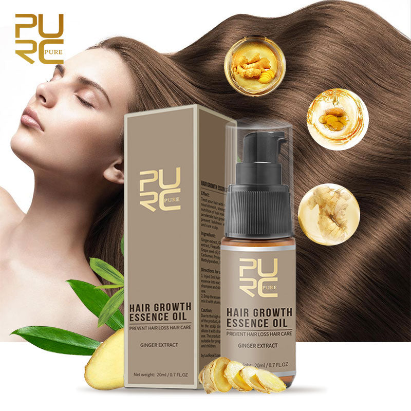 PURC Hair Growth Oil (20ml) - Scalp Nourishment, Hair Strengthening