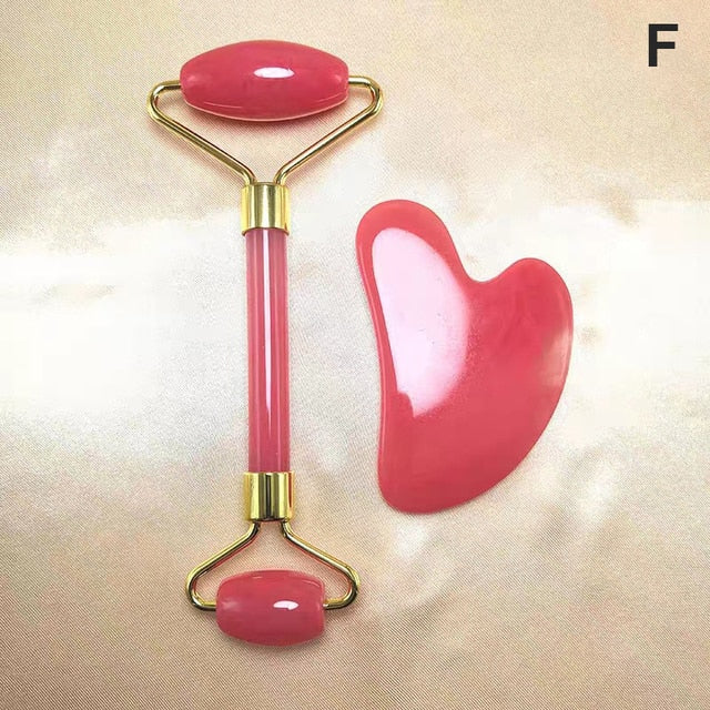 Gua Sha Board Face Roller - Charm Trove