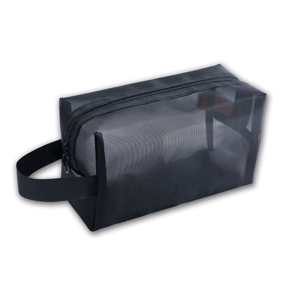 Clear Black Makeup And Cosmetic Bag - Charm Trove