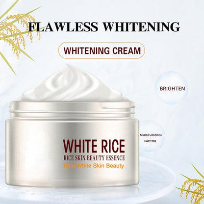 White Rice Whitening Cream Anti Aging Remove Wrinkles Nourishing Moisturizing Facial Cream Face Care - Charm Trove