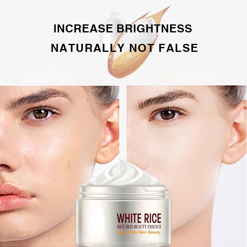 White Rice Whitening Cream Anti Aging Remove Wrinkles Nourishing Moisturizing Facial Cream Face Care - Charm Trove