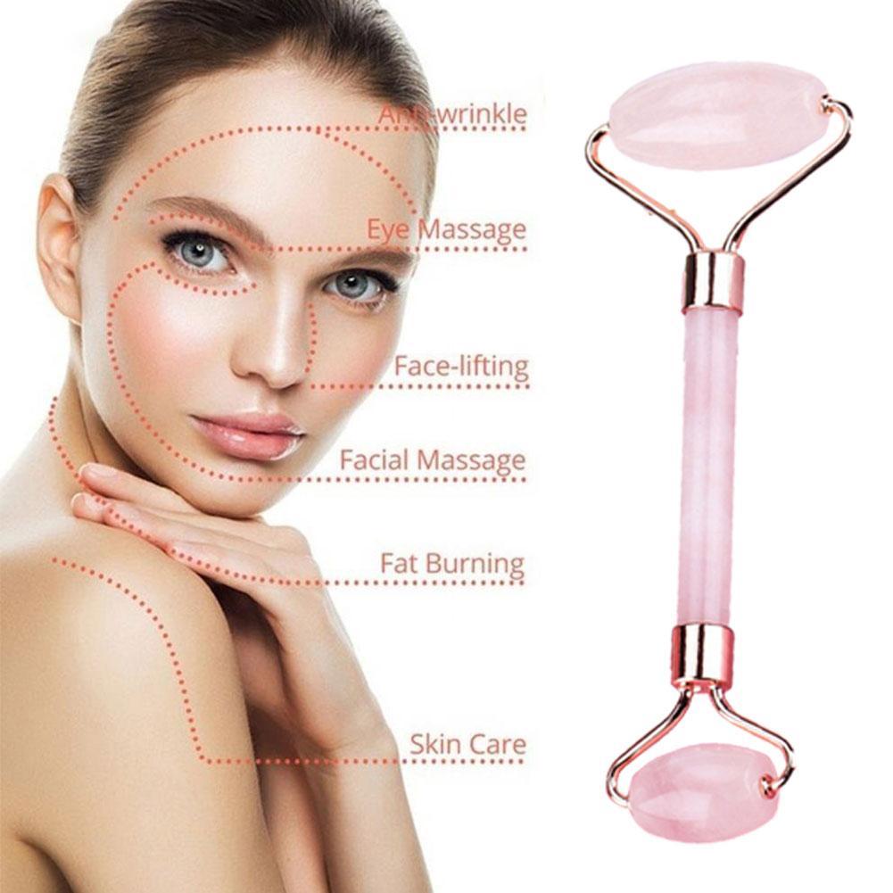 Rose Resin Face Massage Roller - Charm Trove