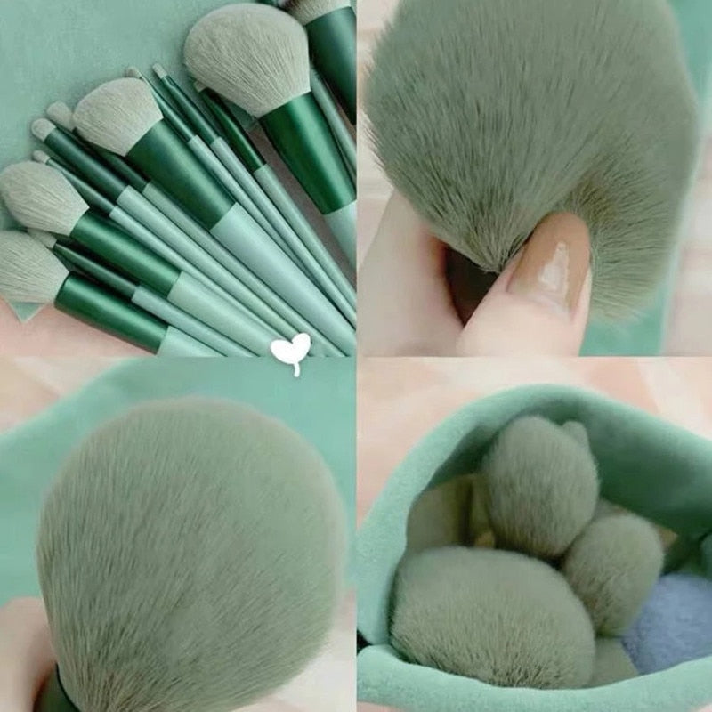 13 Pcs Makeup Brushes Set - Charm Trove