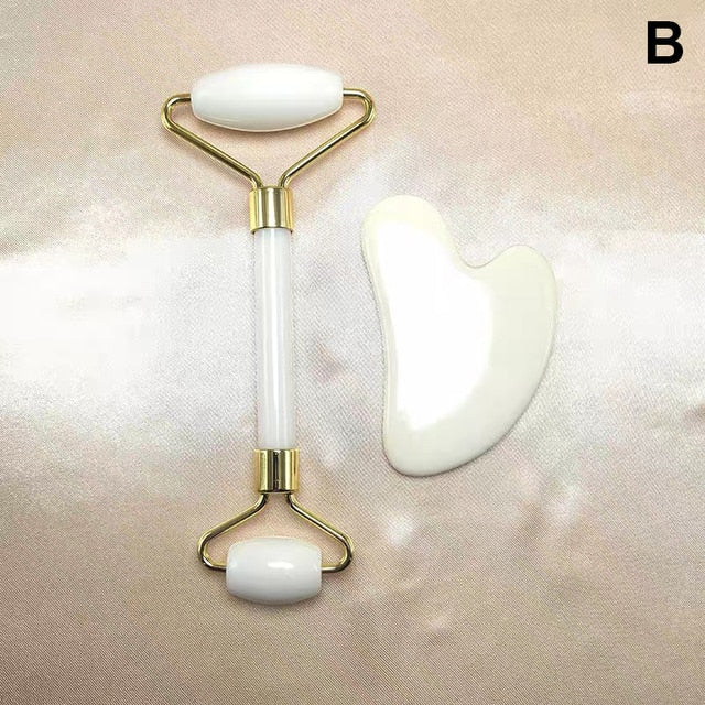 Gua Sha Board Face Roller - Charm Trove